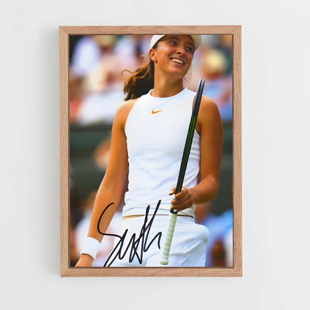 Poster Iga de swiatek – affiche Tennis (vue 4)